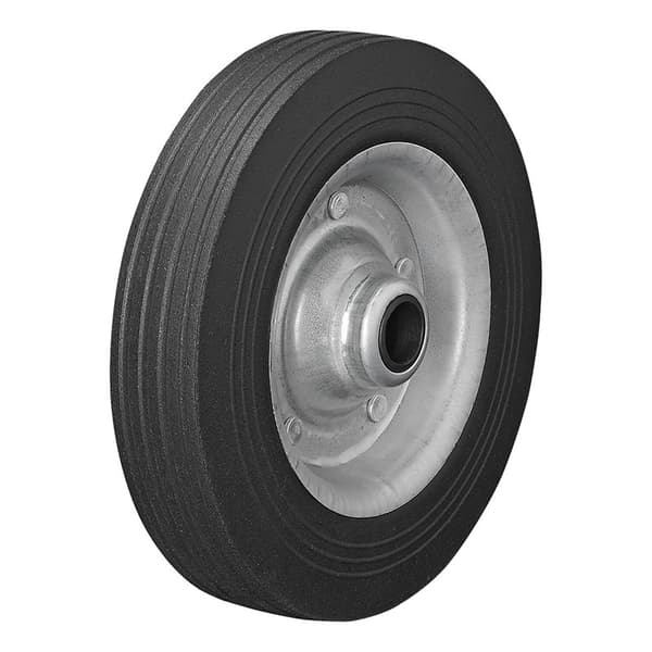 Varapyörän metallivanne umpikumirenkaalla 200x50mm