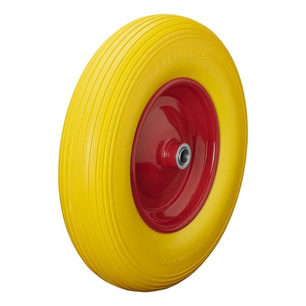 PU dekk med metallfelg 16" 4,00-8