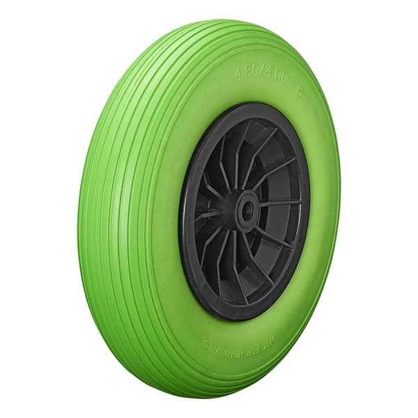 PU-rengas muovivanteella 16" 4.00-8