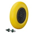 Pikkukuva 1 / 7: PU-rengas muovivanteella 16" 4.00-8 sis. akseli 20 mm