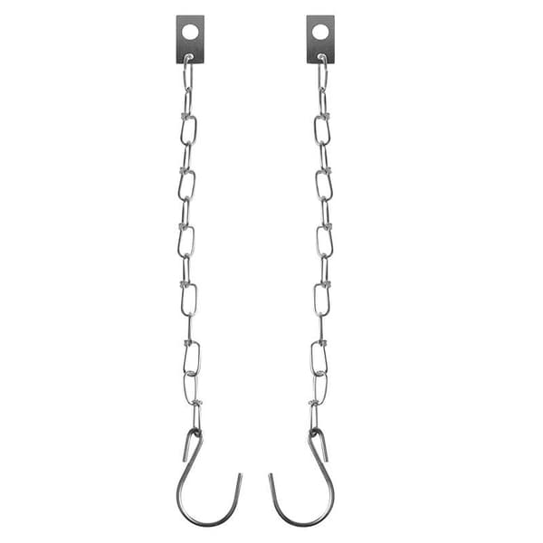 Metalliturvaketju 24cm - 2 kappaleen sarja läpipainopakkauksessa