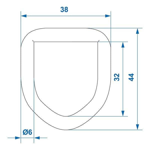 D-rengas 6mm