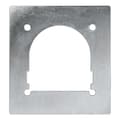 Miniatyrbillede 2 af 4: Bagplade til surringsanker enkelt 142x132mm