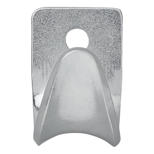 Ruuvattava metallikoukku 37 x 25 x 3 mm