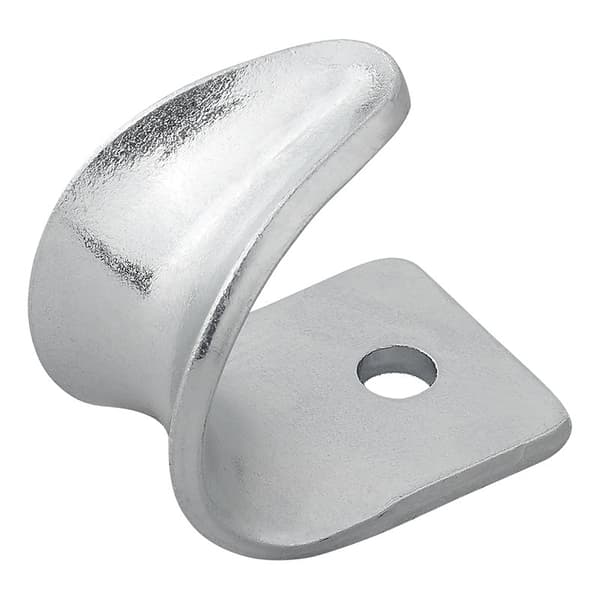 Ruuvattava metallikoukku 37 x 25 x 3 mm