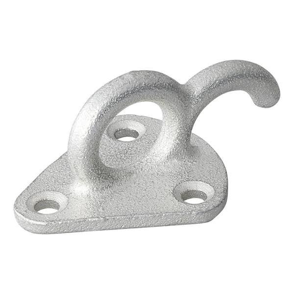 Metalliköysikoukku silmukalla 70x45mm