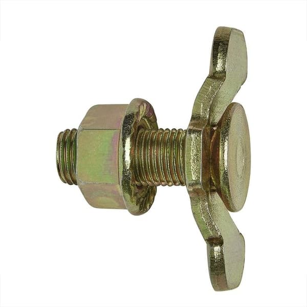 Dubbfäste dubbel med bult 3/8" i blister