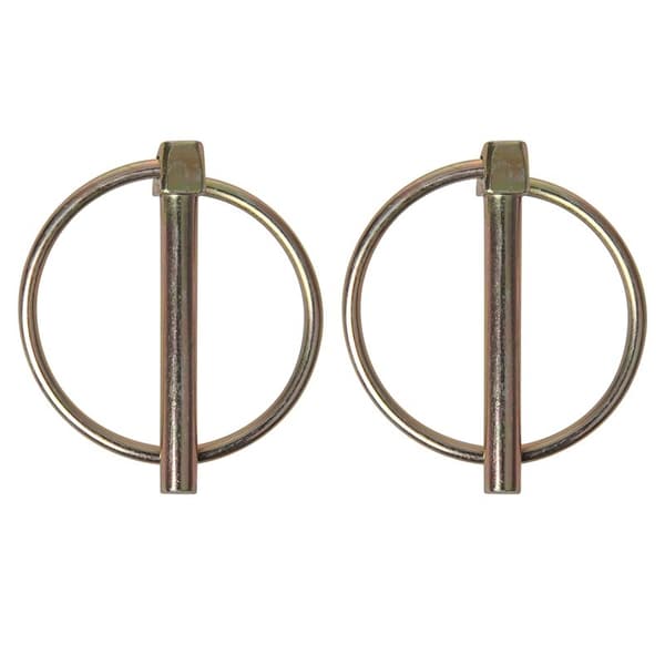 Länkstift 6mm med ring 2 stycken i blister