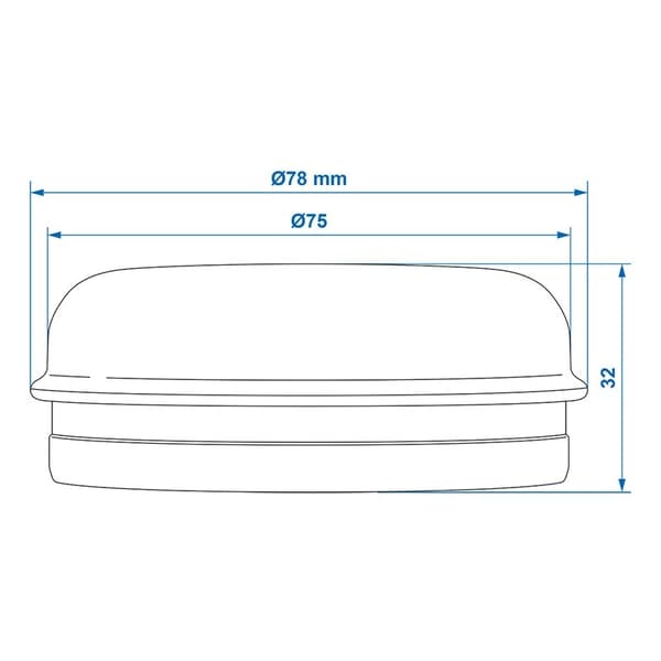 Napakansi Ø75mmx328mm soveltuu Williamsille - 2 kappaleen sarja