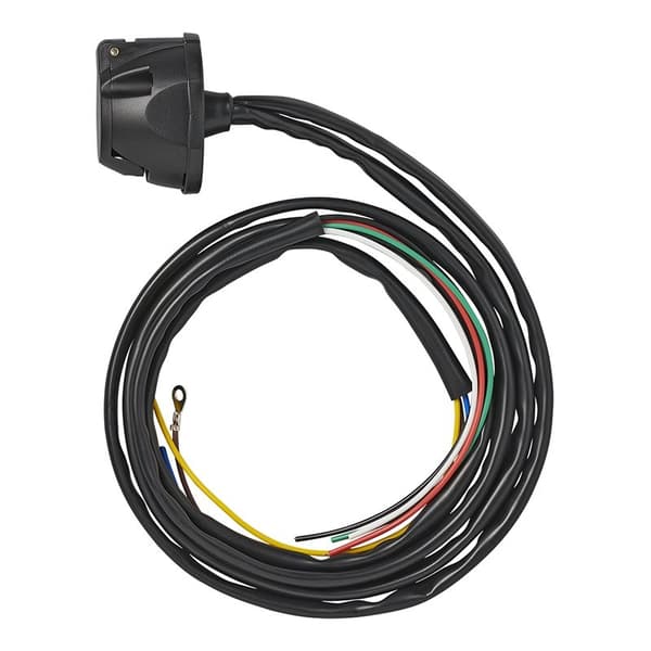 Forkablet fatningssamling 7-benet PVC + 1,50M kabel