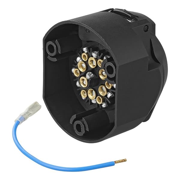 Sokkel 13-pins PVC Multicon West type