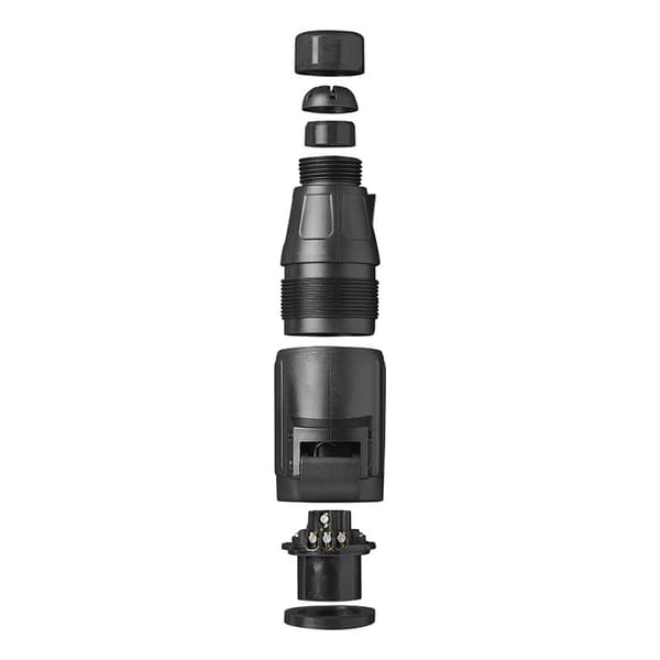 Sokkel 13-pin PVC flyvende i blister