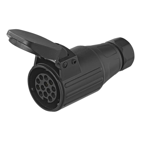 Sokkel 13-pin PVC flyvende i blister
