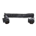 Miniatyrbilde 2 av 3: Spiralkabel 3,5M 13 ledninger med 2x 13-pinners plugg PVC i blisterpakning