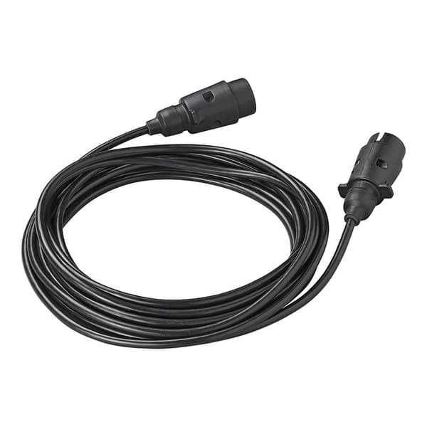 Forlængerkabel 7M med 2x 7-polet stik PVC