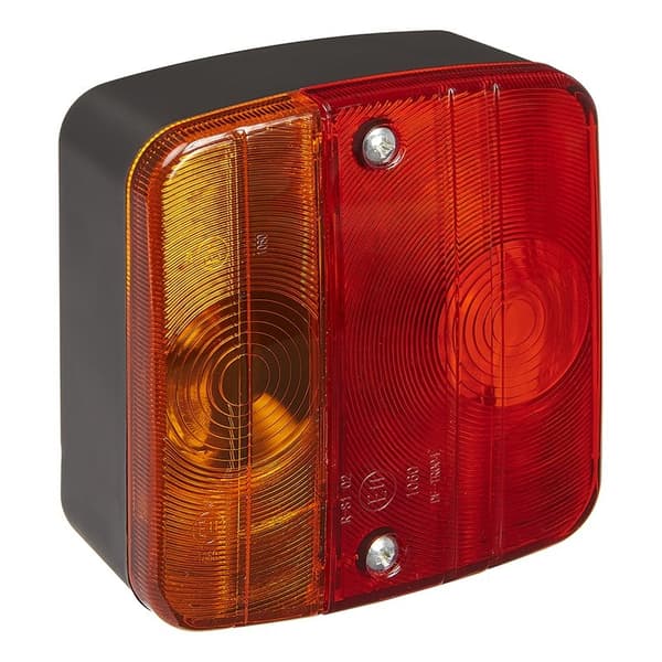 Baglygte 4 funktioner 98x104mm