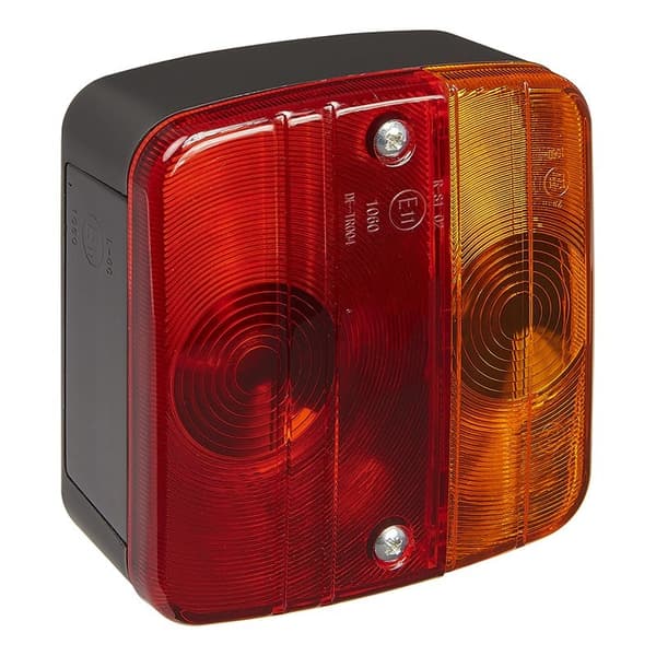 Baglygte 4 funktioner 98x104mm