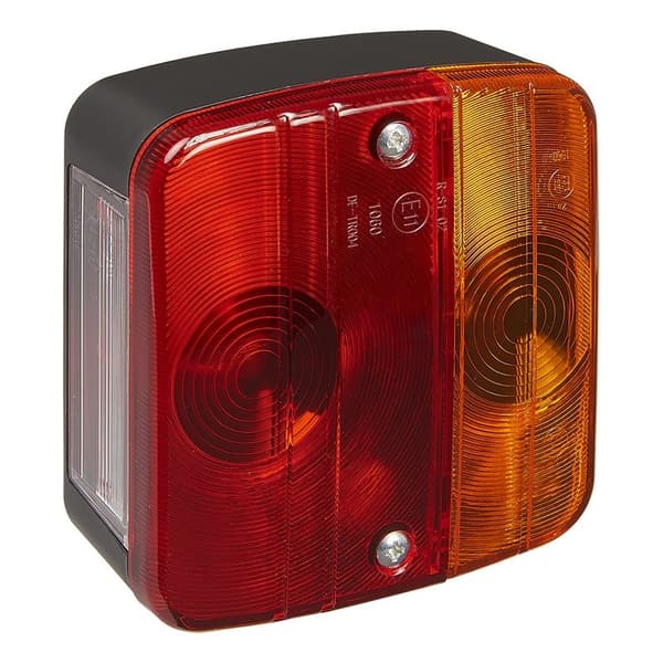 Baklykt 4 funksjoner 98x104mm PM i blister