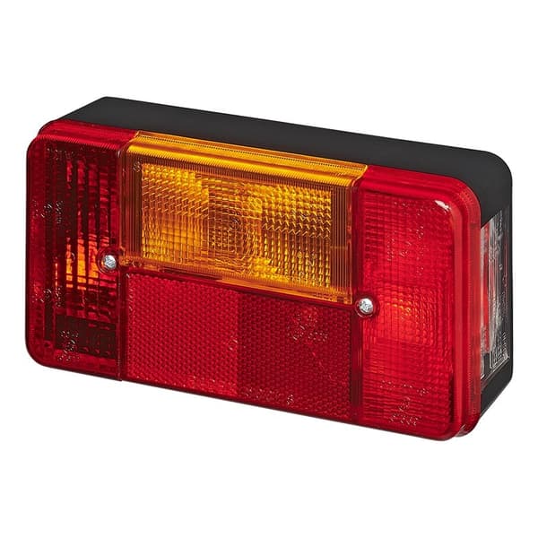 Baglygte 5 funktioner 194x104mm venstre