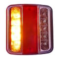 Miniatyrbillede 4 af 7: Baglygte 4 funktioner 98x105mm 14LED i blister