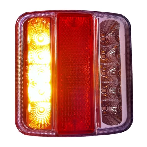 Baglygte 4 funktioner 98x105mm 14LED i blister