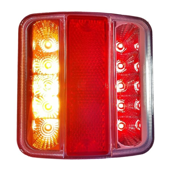 Baglygte 4 funktioner 98x105mm 14LED i blister