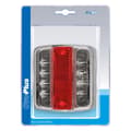 Miniatyrbillede 1 af 7: Baglygte 4 funktioner 98x105mm 14LED i blister
