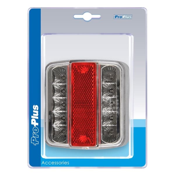 Baglygte 4 funktioner 98x105mm 14LED i blister