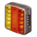 Miniatyrbilde 2 av 5: Baklykt 4 funksjoner 98x105mm 14LED PM