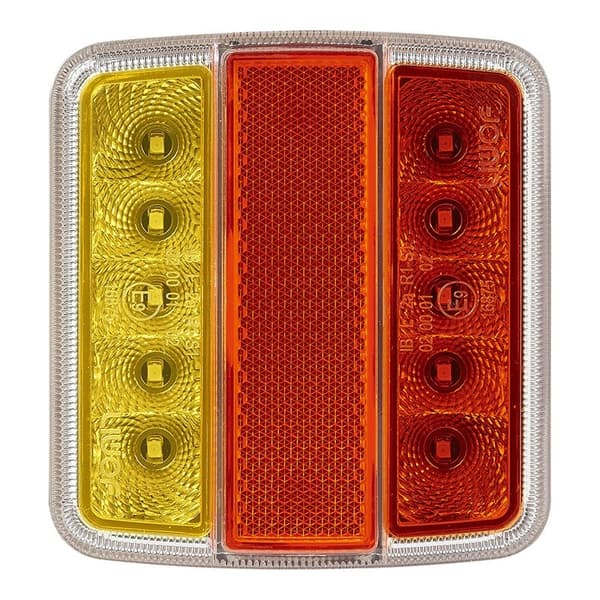 Baklykt 4 funksjoner 98x105mm 14LED PM