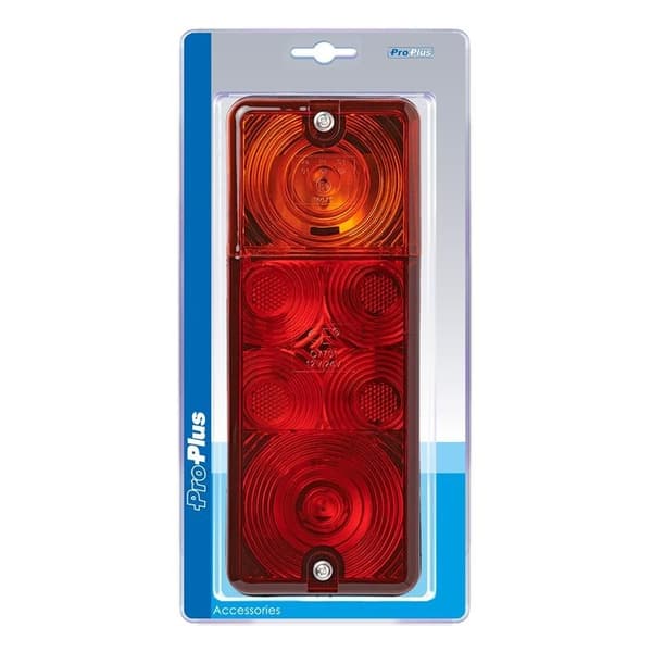Baglygte 3 funktioner 210x83mm i blister