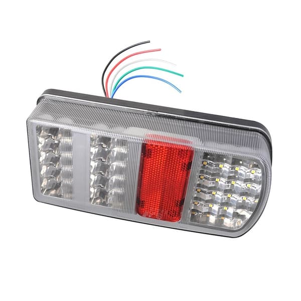 Baklykt 5 funksjoner 225x105mm 43LED høyre