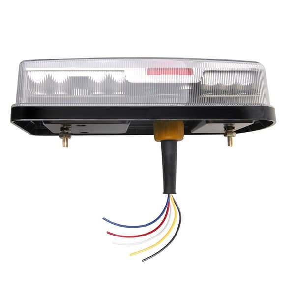 Baklykt 5 funksjoner 225x105mm 43LED venstre i blister