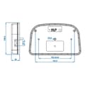 Miniatyrbilde 7 av 7: Baklykt 6 funksjoner 240x150mm LED venstre i blisterpakning