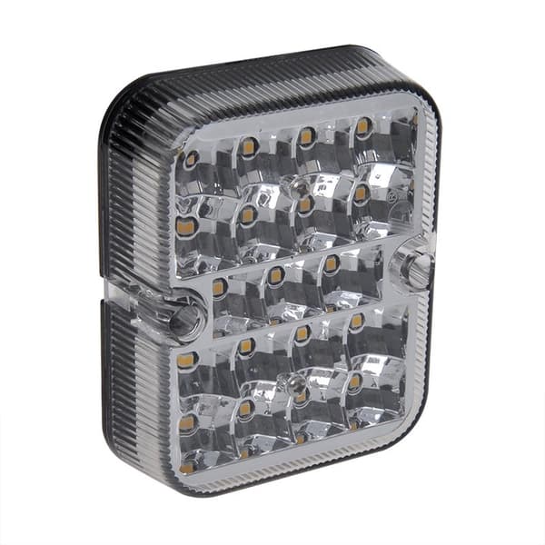 Ryggelampe 100x81mm 19LED i blister