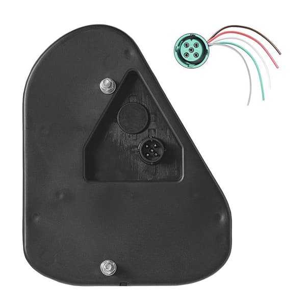 Baklykt 5 funksjoner 218x174mm høyre Q-Parts