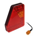 Miniatyrbilde 1 av 5: Baklykt 5 funksjoner 208x188mm 22LED venstre UK