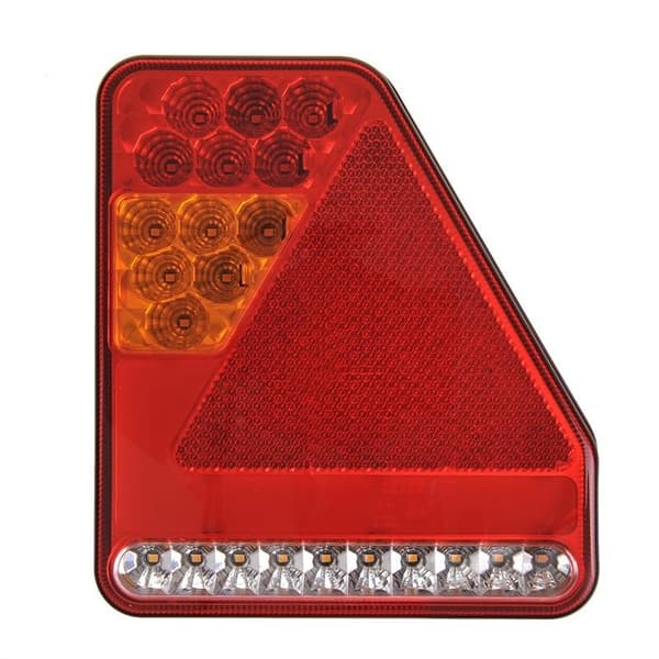 Baklykt 5 funksjoner 208x188mm 22LED høyre UK