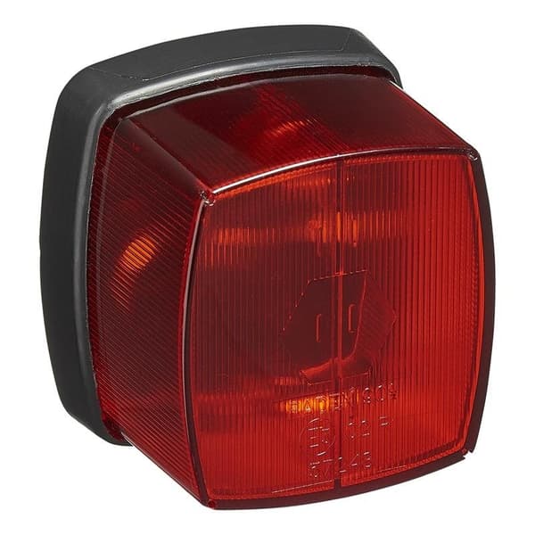 Bakre positionslykta röd 66x62mm