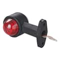 Miniatyrbilde 2 av 6: Konturmarkeringslampe rød/hvit 120mm rett