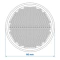 Pikkukuva 6 / 6: Heijastin valkoinen 60mm itseliimautuva