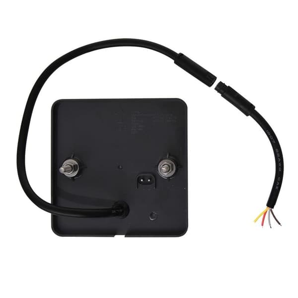 Baklykt 12/24V 4 funksjoner 100x100mm LED