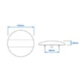 Miniatyrbilde 6 av 6: Baklykt 12/24V 3 funksjoner 140mm STF LED i blister