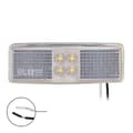 Miniatyrbilde 2 av 4: Posisjonslampe foran 12/24V hvit 110x40mm LED