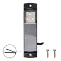 Miniatyrbilde 7 av 7: Front posisjonslampe 12/24V hvit 126x30mm LED i blister