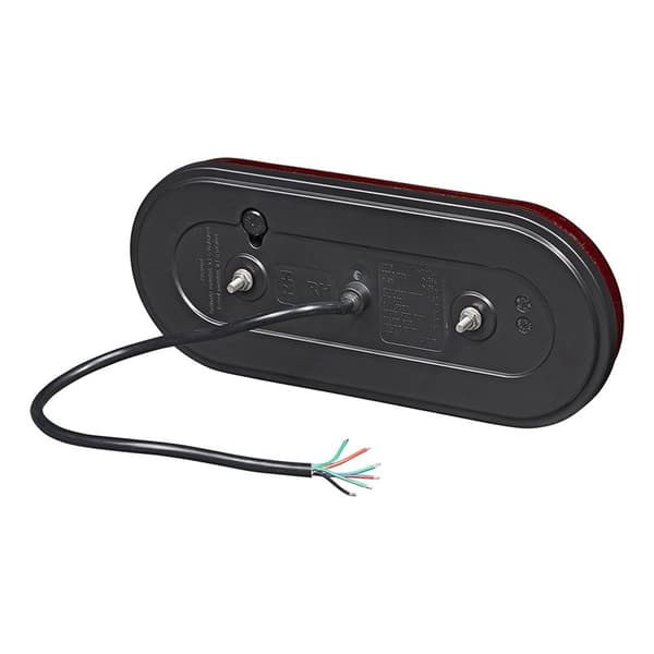 Baglygte 6 funktioner 323x134mm 54LED højre