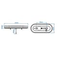 Miniatyrbillede 7 af 7: Baglygte 6 funktioner 323x134mm 54LED højre