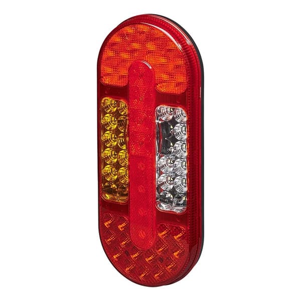Baklykt 6 funksjoner 323x134mm 54LED venstre