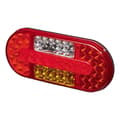Miniatyrbilde 1 av 7: Baklykt 6 funksjoner 323x134mm 54LED venstre