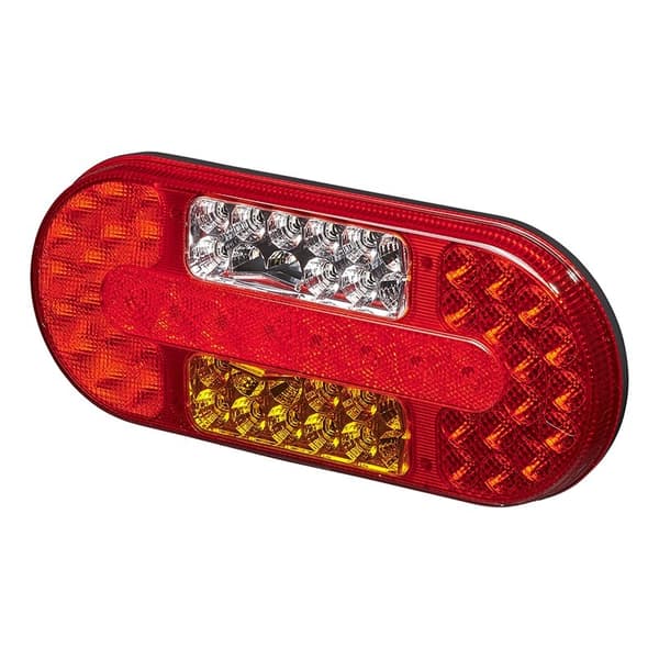 Baklykt 6 funksjoner 323x134mm 54LED venstre